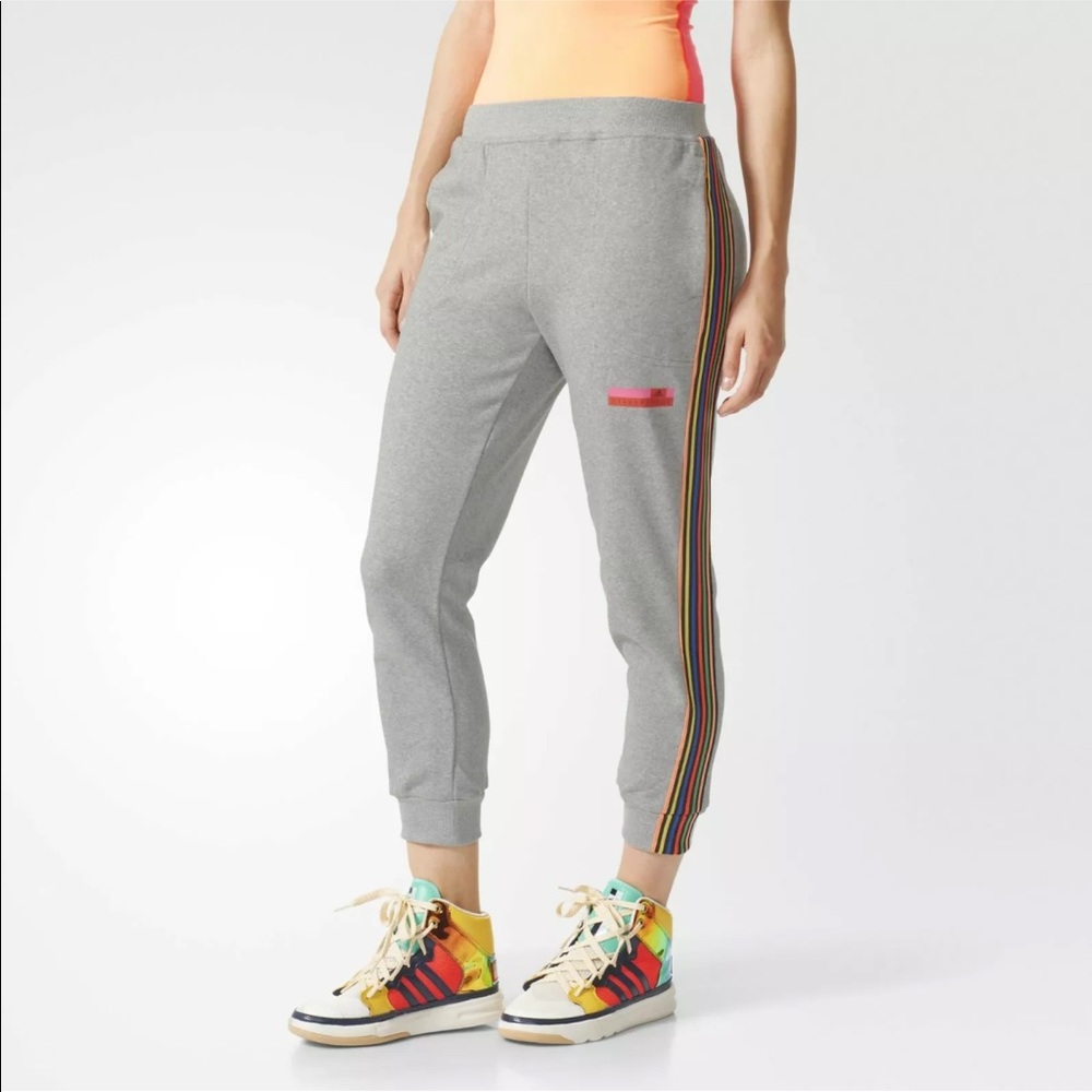 Adidas Stella Sport Gray Sweatpants Small